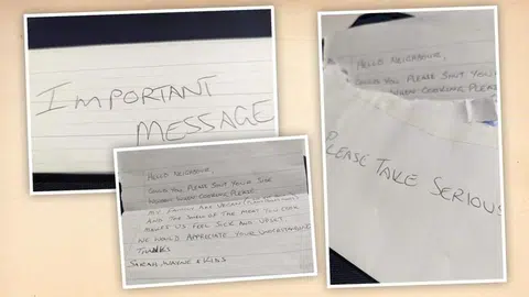 Vegan family in Perth writes letter to neighbour complaining of 'sickening' smell of cooked meat