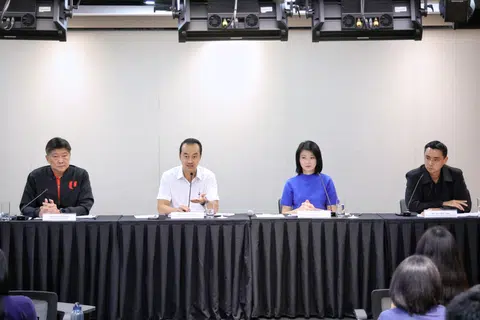 From left: NTUC secretary-general Ng Chee Meng, Senior Minister of State for Manpower Koh Poh Koon, Senior Minister of State for Transport Sun Xueling and Grab group managing director of operations Yee Wee Tang at a press conference on Sept 11.