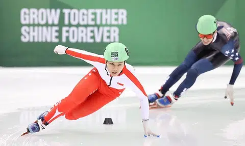 Short track speed skater Ryo Ong finds self-belief in unfamiliar environment at Winter Youth Olympics