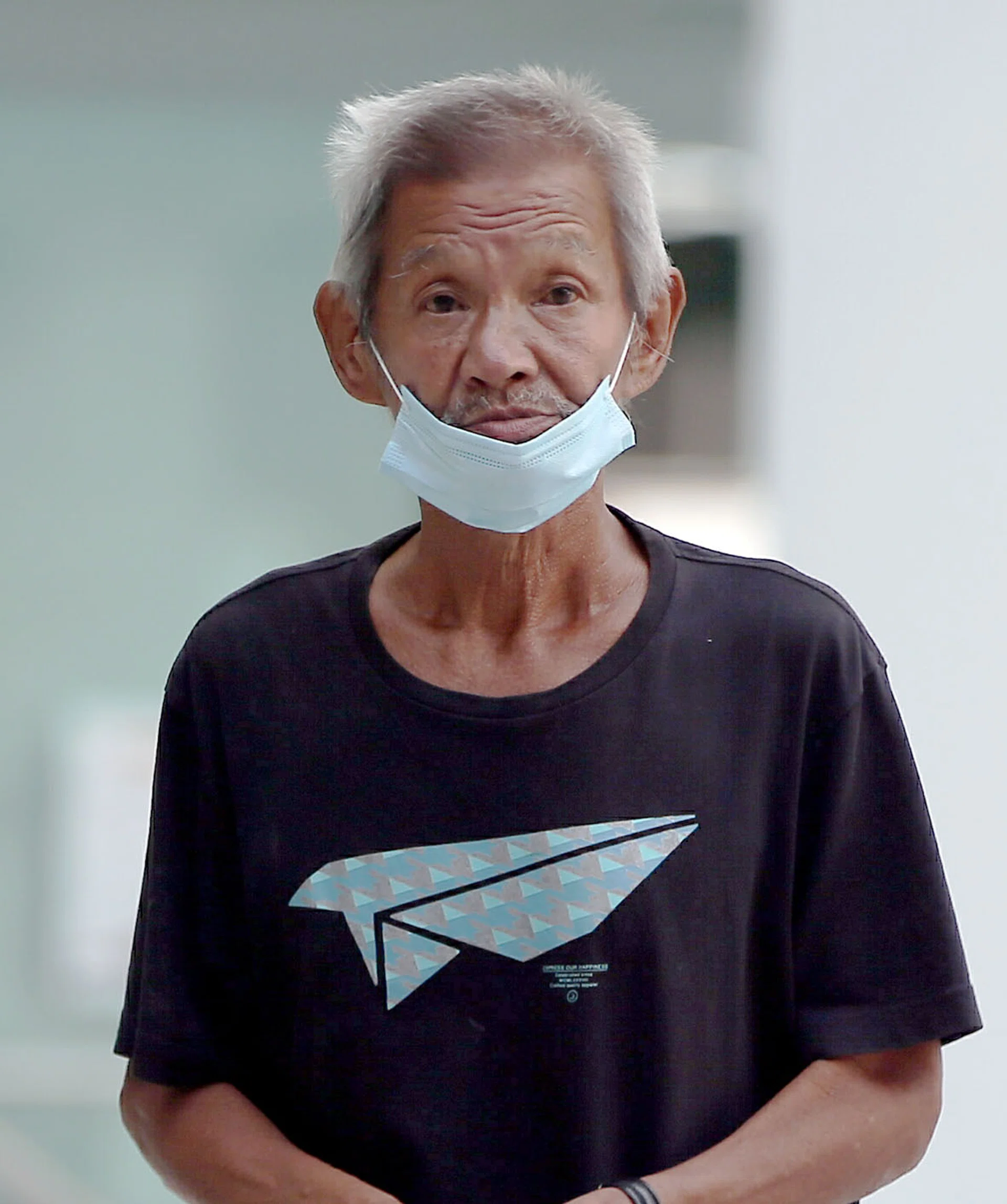 Ong King Hwa pleading guilty to two charges for breaching safe distancing regulations. 