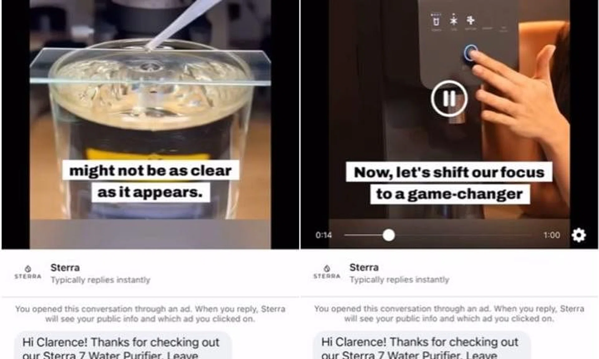 Sterra's ad gained prominence after a PhD student debunked the claims it made in a viral Instagram video.