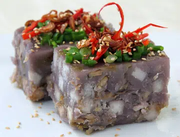 Hed Chef: Steamed yam cake