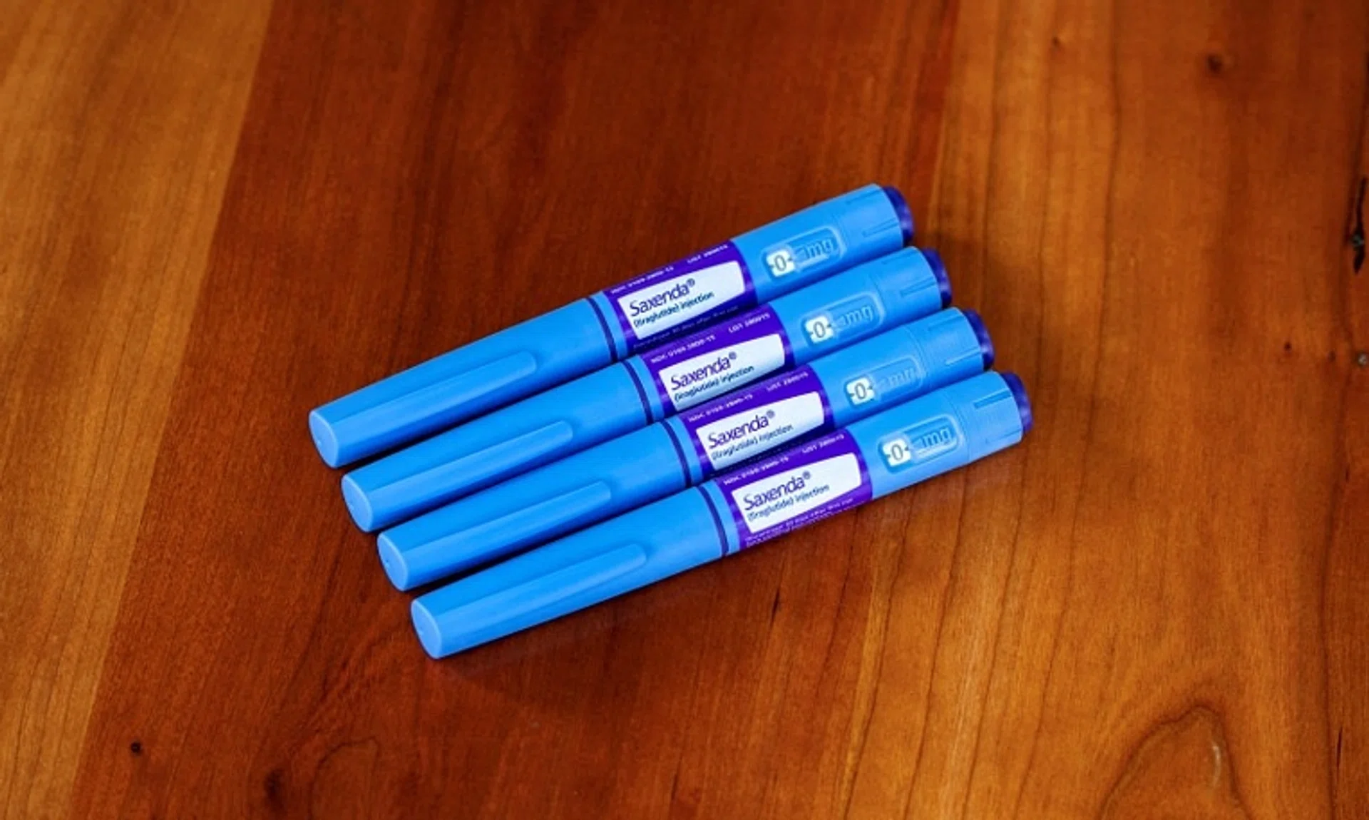 In the online advertisements seen by ST, the telehealth operators either featured the Saxenda pen with its label covered, or used a blue pen that resembles the product. 