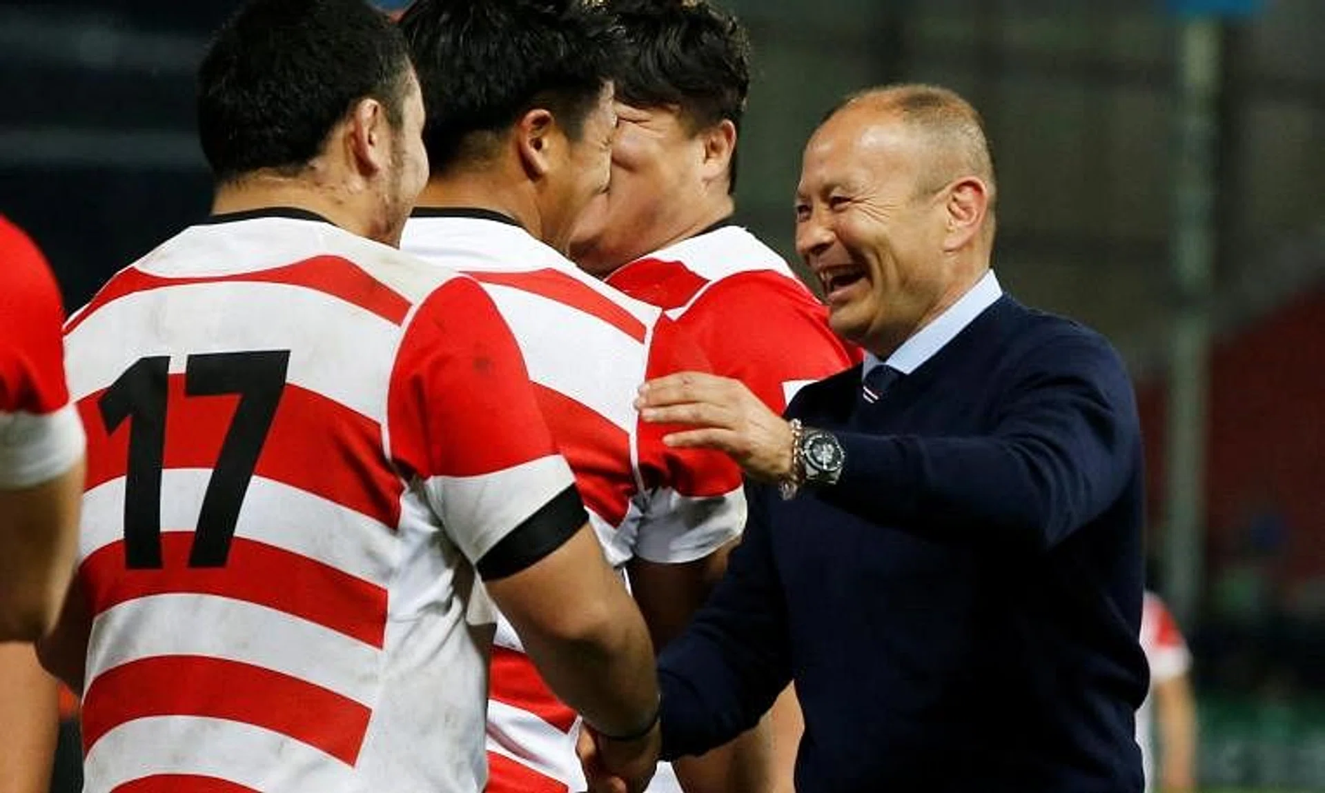 Eddie Jones will officially take charge of Japan on Jan 1, 2024.