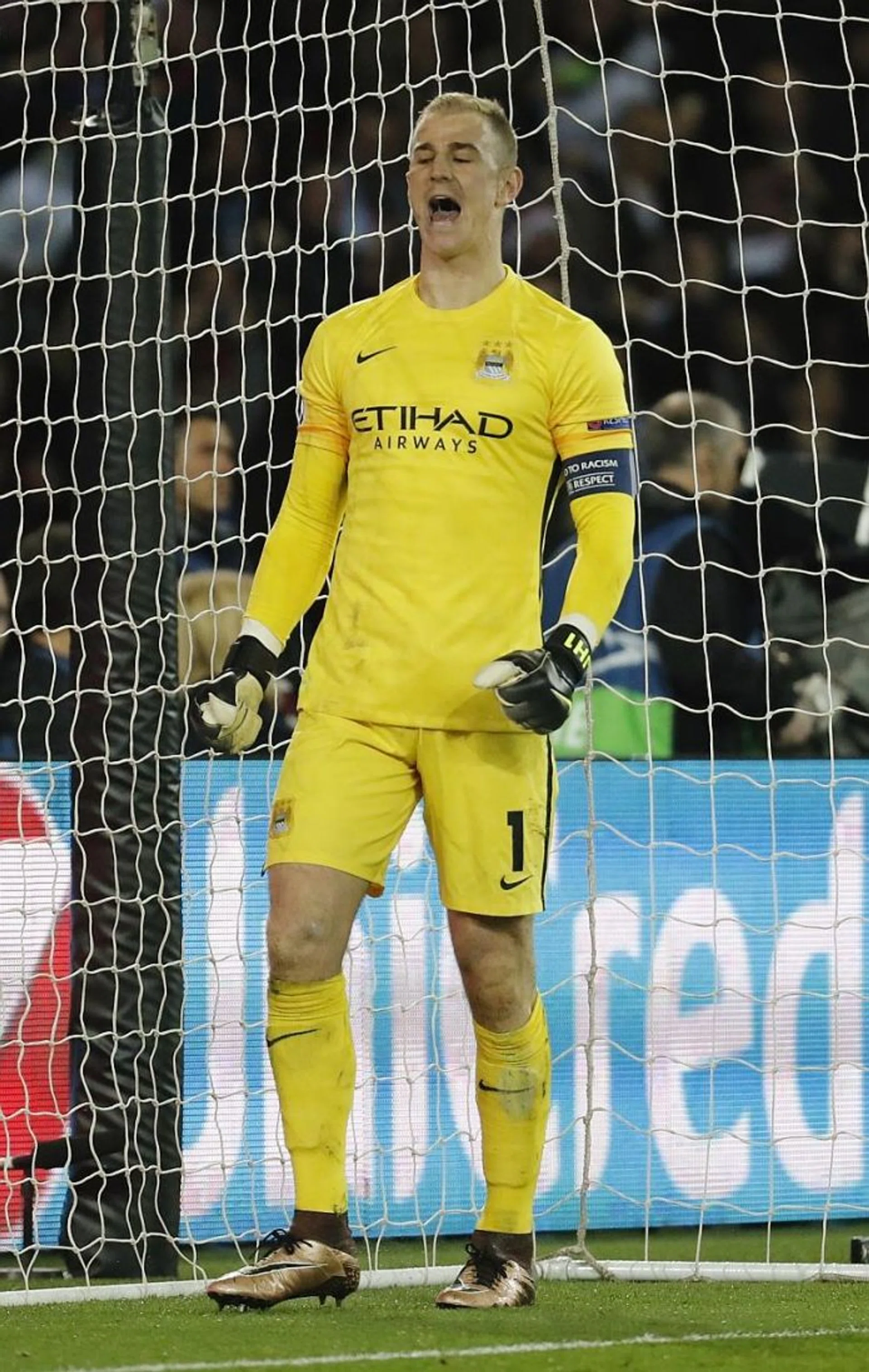 Two away goals is great, hopefully we make them count. We are making history for this club and we don’t want it to end. I am proud of the back four tonight. — Man City’s Joe Hart (above)