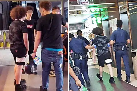 3 men arrested after taking weapons to porridge shop