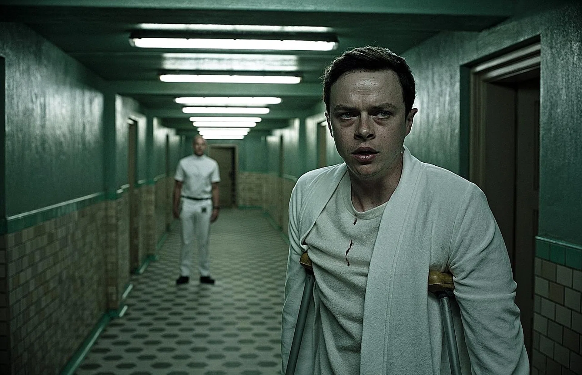 Dane DeHaan in A Cure For Wellness, which is showing here.