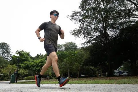 Driven by the need to reclaim his fitness, Mr Ang set his sights on an ambitious goal: completing a sprint triathlon that was being held in a few months.