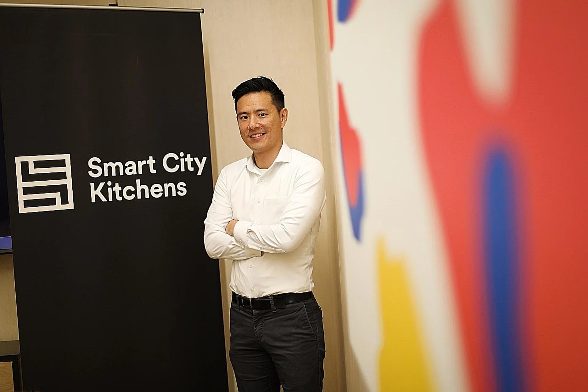 Smart City Kitchens general manager Warren Tseng. 