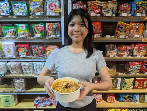 The Noodle Place offers three different pricings for noodles with a number of fixed toppings. Additional toppings are charged separately.