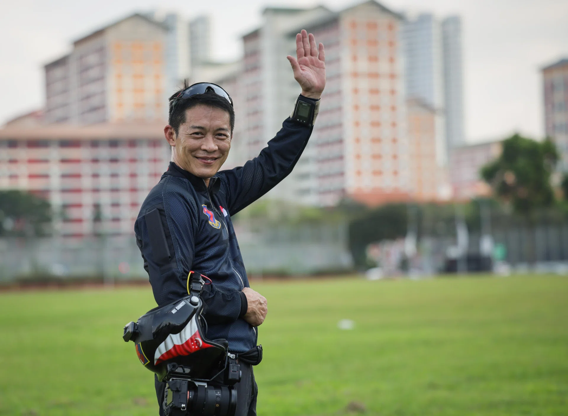 MWO Leonard Tan is the most experienced Red Lion this year, with 3,020 jumps over a 25-year career.
