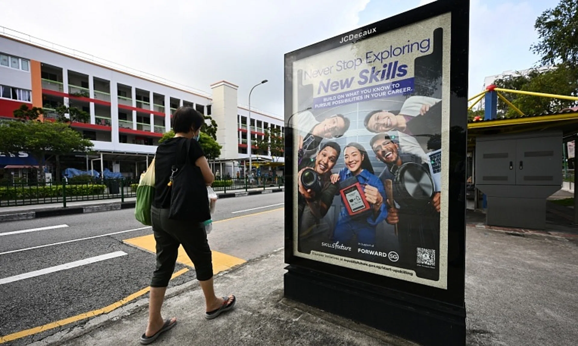 The one-off $500 credit top-up was issued to all Singaporeans aged 25 and above in October 2020 to support their training and development.