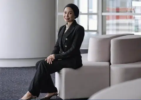 Stewardess making career switch at 35 is top Nursing student