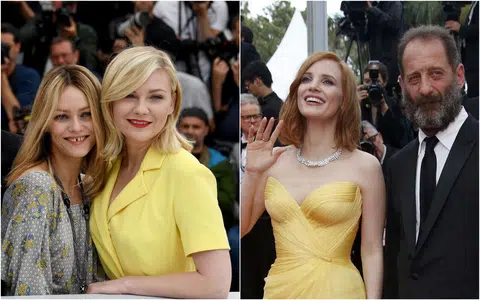 Lemon dresses shine at Cannes