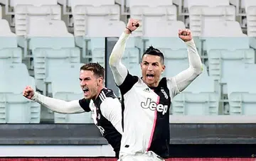 Ramsey first back at Juve training, Ronaldo in quarantine