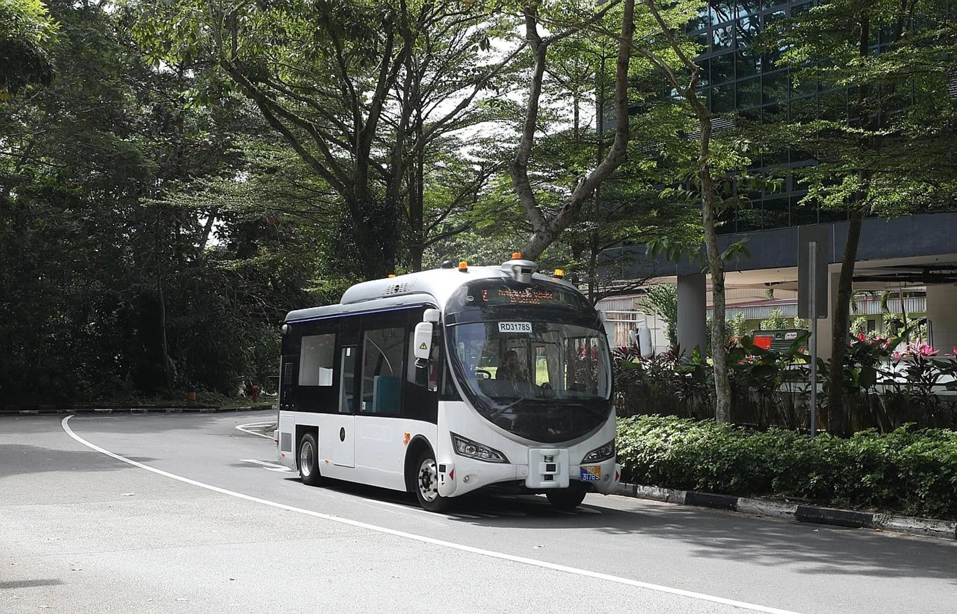 The driverless buses will run in Science Park 2 and on Jurong Island. A driver will stay at the wheel in case of emergencies.
