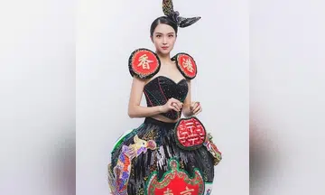 'This is a train wreck': Netizens take aim at Miss International Hong Kong 2023's costume
