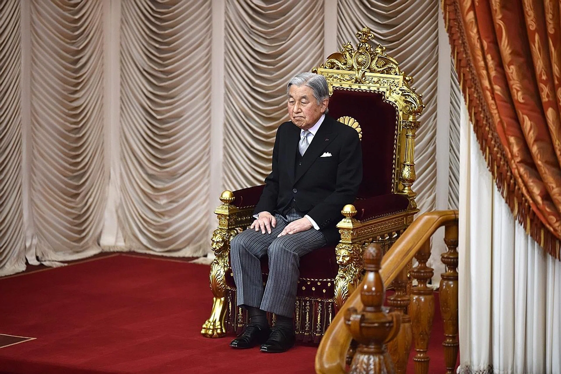 Japanese Emperor Akihito. 
