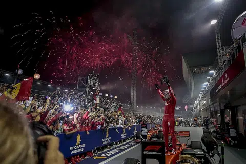 Sebastian Vettel shows mettle at his old battleground