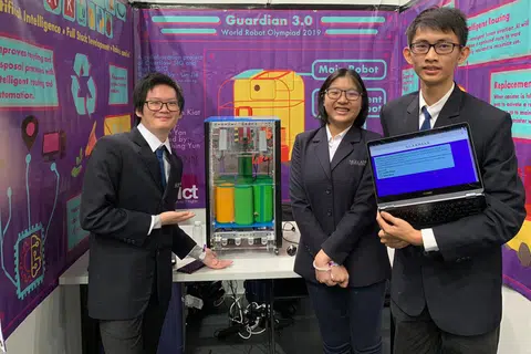 Ngee Ann Poly students honoured for efforts to improve recycling