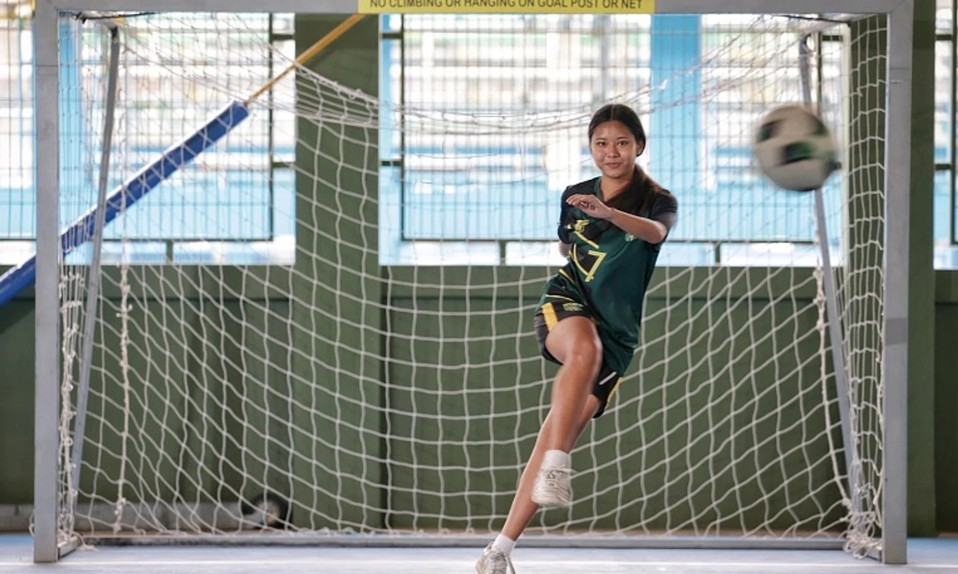 Jenna Tang has qualified for her dream course – sports management at the Institute of Technical Education.