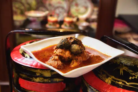 Ayam Buah Keluak from Guan Hoe Soon.