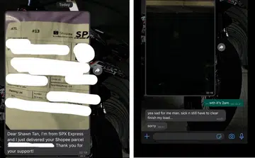 Shopee investigates 2am delivery