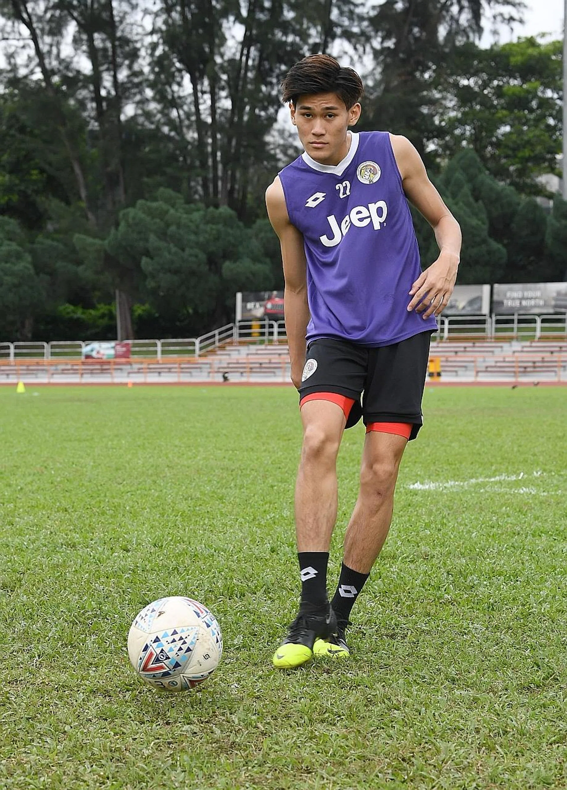 Daniel Goh has started all 11 SPL games for Balestier Khalsa this season, contributing two assists along the way.