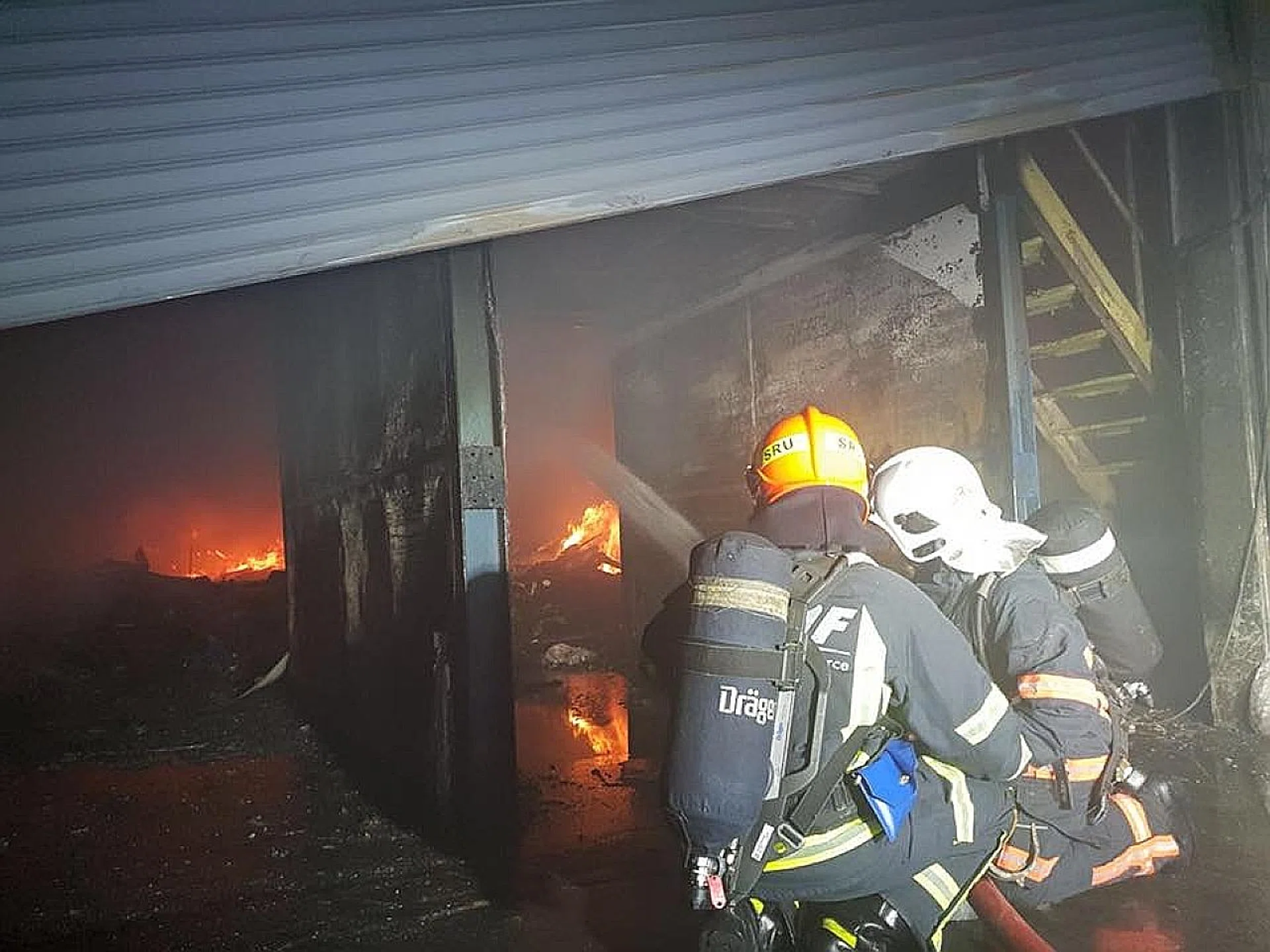 SCDF deployed 22 firefighting appliances and support vehicles and about 70 personnel to the scene.