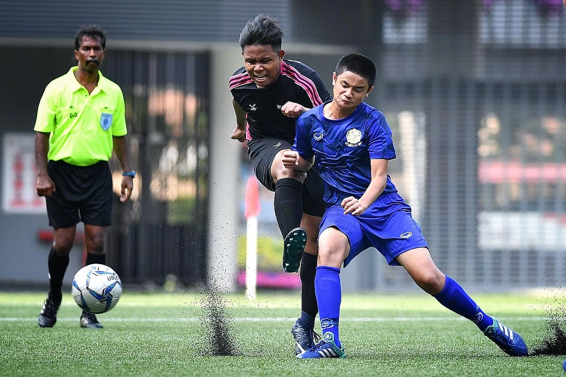 One of the eight pillars in the Government's initiative is to have school football academies in secondary schools. 