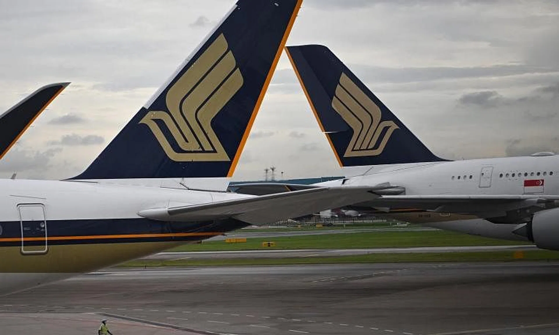 The flights affected are SQ878, which flies from Singapore to Taipei, and SQ879, which flies on the return route.