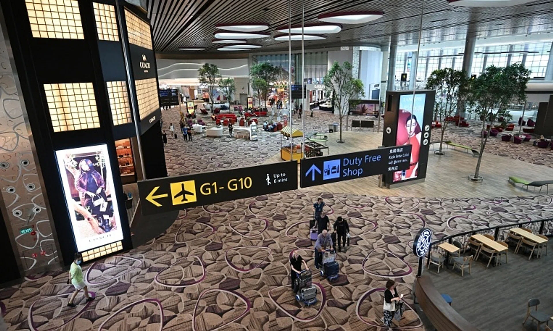 The duo were arrested before their scheduled flight from Singapore.