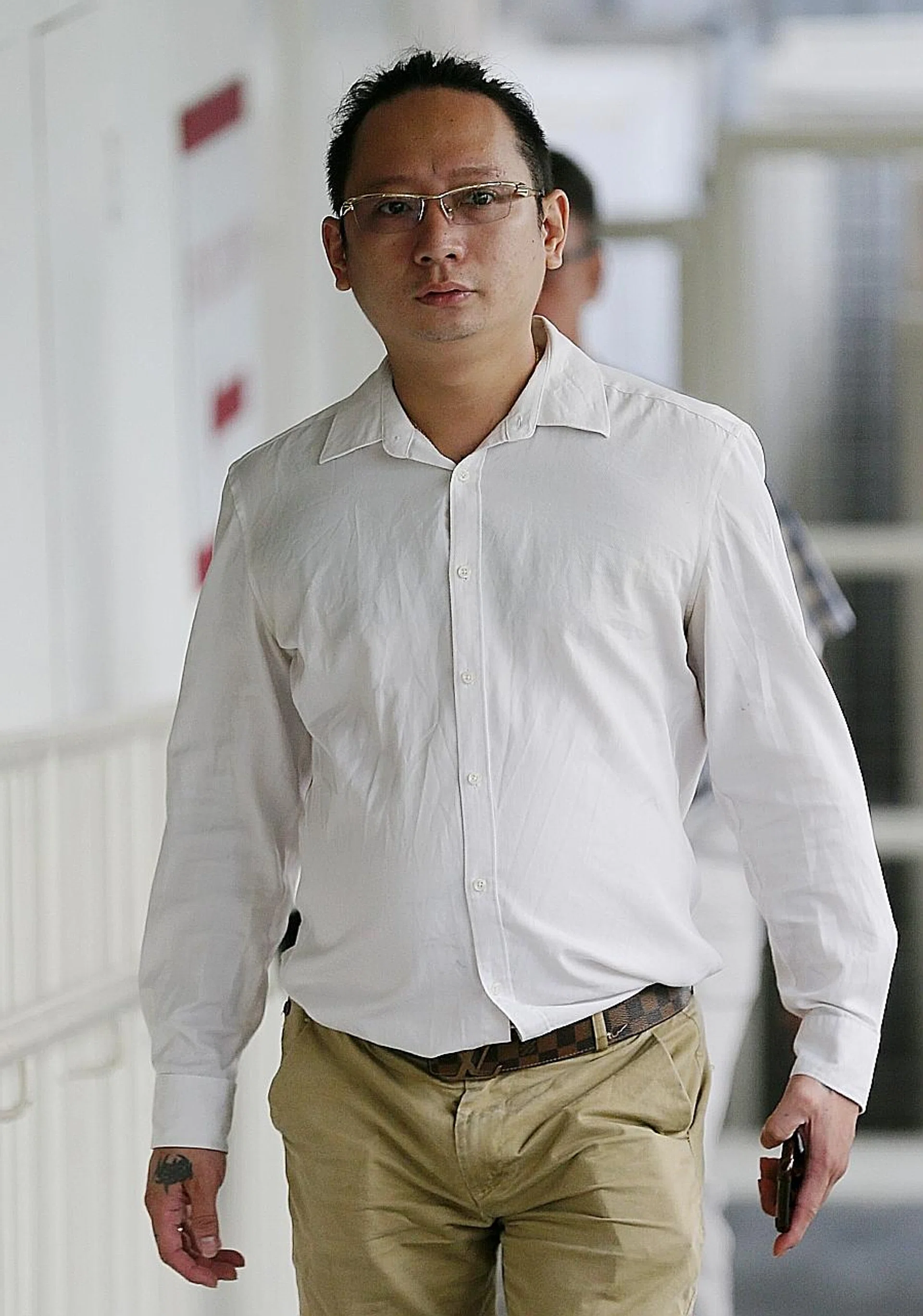 Toh Zhiwei (above), Muhammad Lutfi Dzakir Abdul Rahman and Yap Thanabadee were all found guilty of causing hurt by a rash act. 