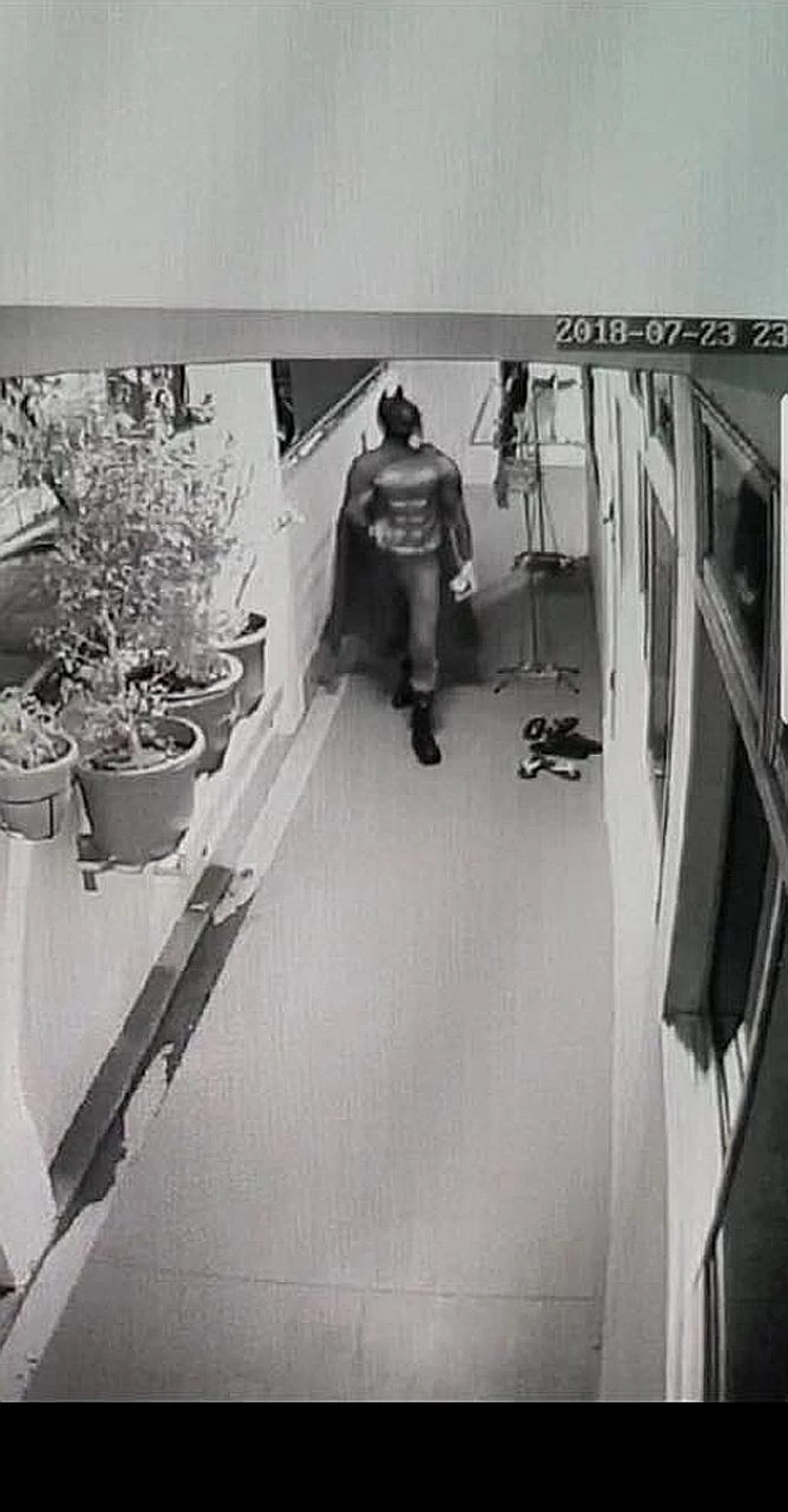 Watch out, Batman's about! 