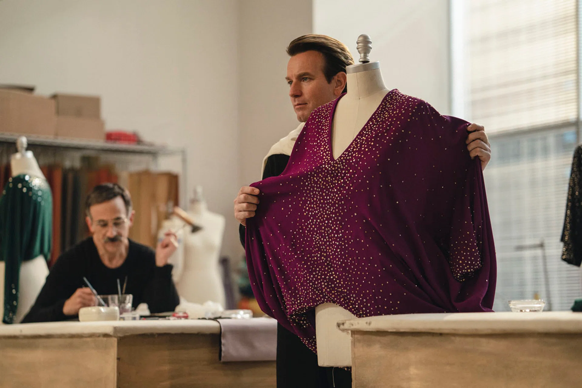 Halston, a new five-episode series on Netflix, sees Ewan McGregor playing the legendary fashion designer whose success came in the midst of 1970s disco, excess and drama.