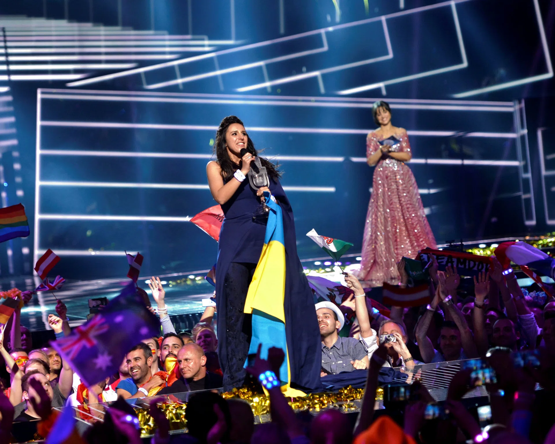 Singer Jamala brought home the crown for Ukraine this year.