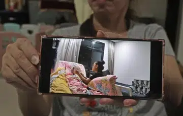 Maid shows no remorse when caught abusing stroke survivor