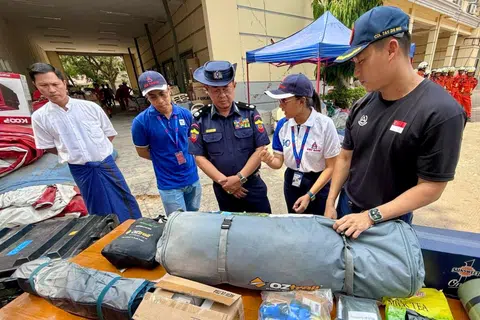 SCDF rescuers deployed to quake-hit Myanmar to come home on April 8