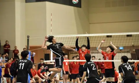 Renfred Eng helps NYJC retain A Div boys' volleyball title