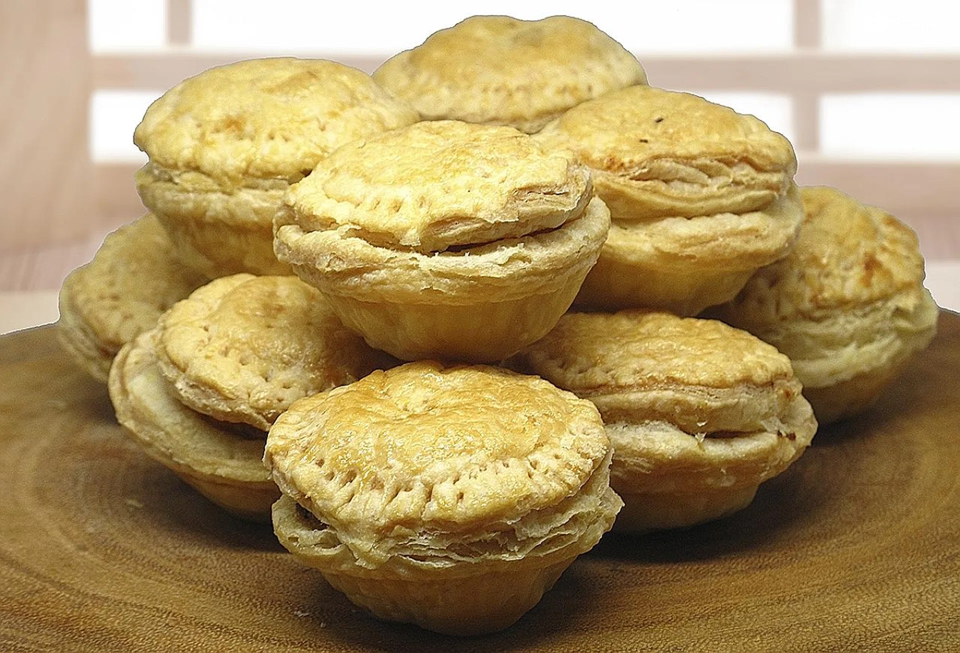 Don Your Personal Pie Club's Signature Canape Pies. 