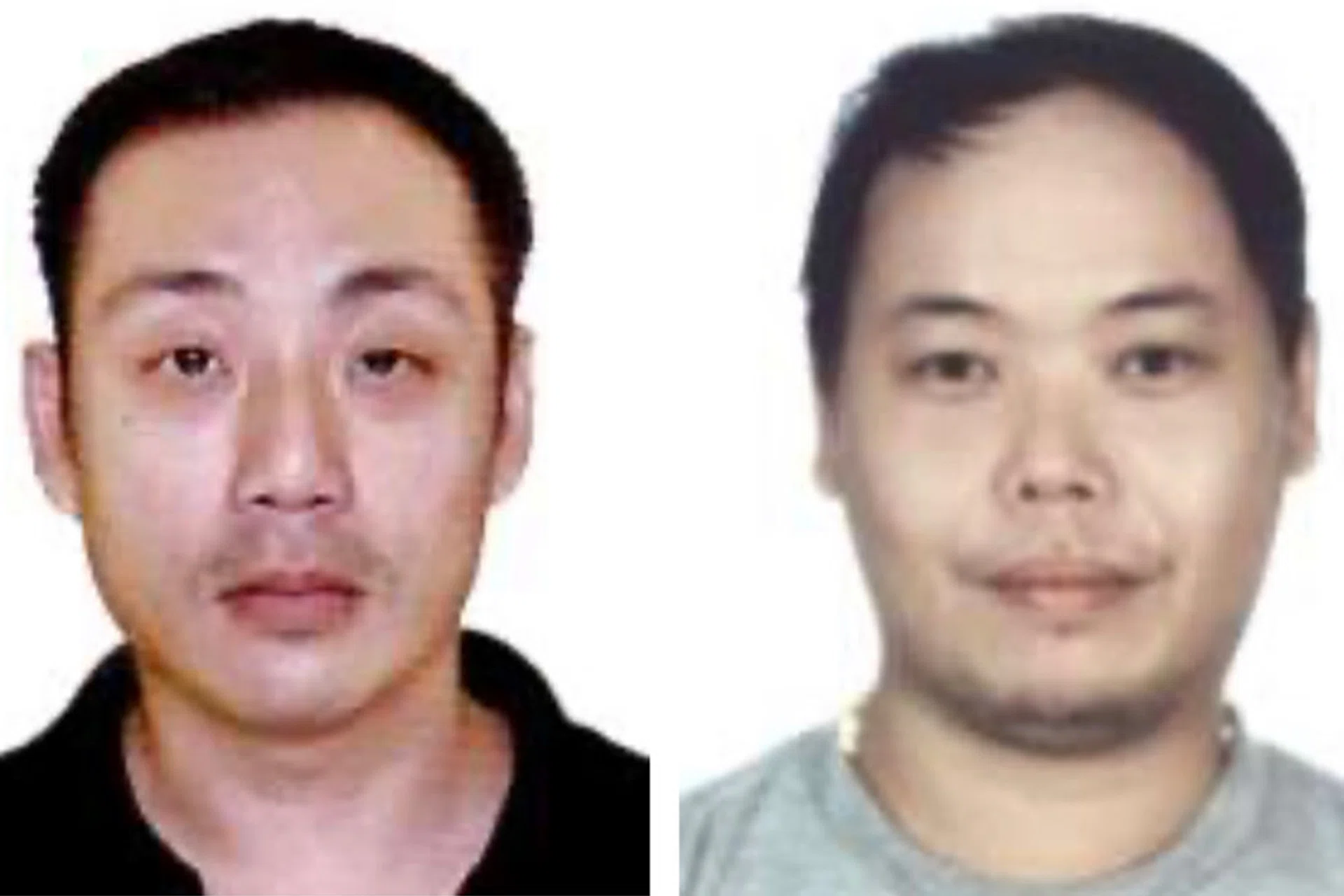 (From left) Choo Yong Sheng and Yap Junlian Eddie. 