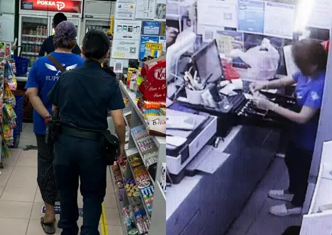 Minimart boss catches staff stealing from cash register, shames them on social media