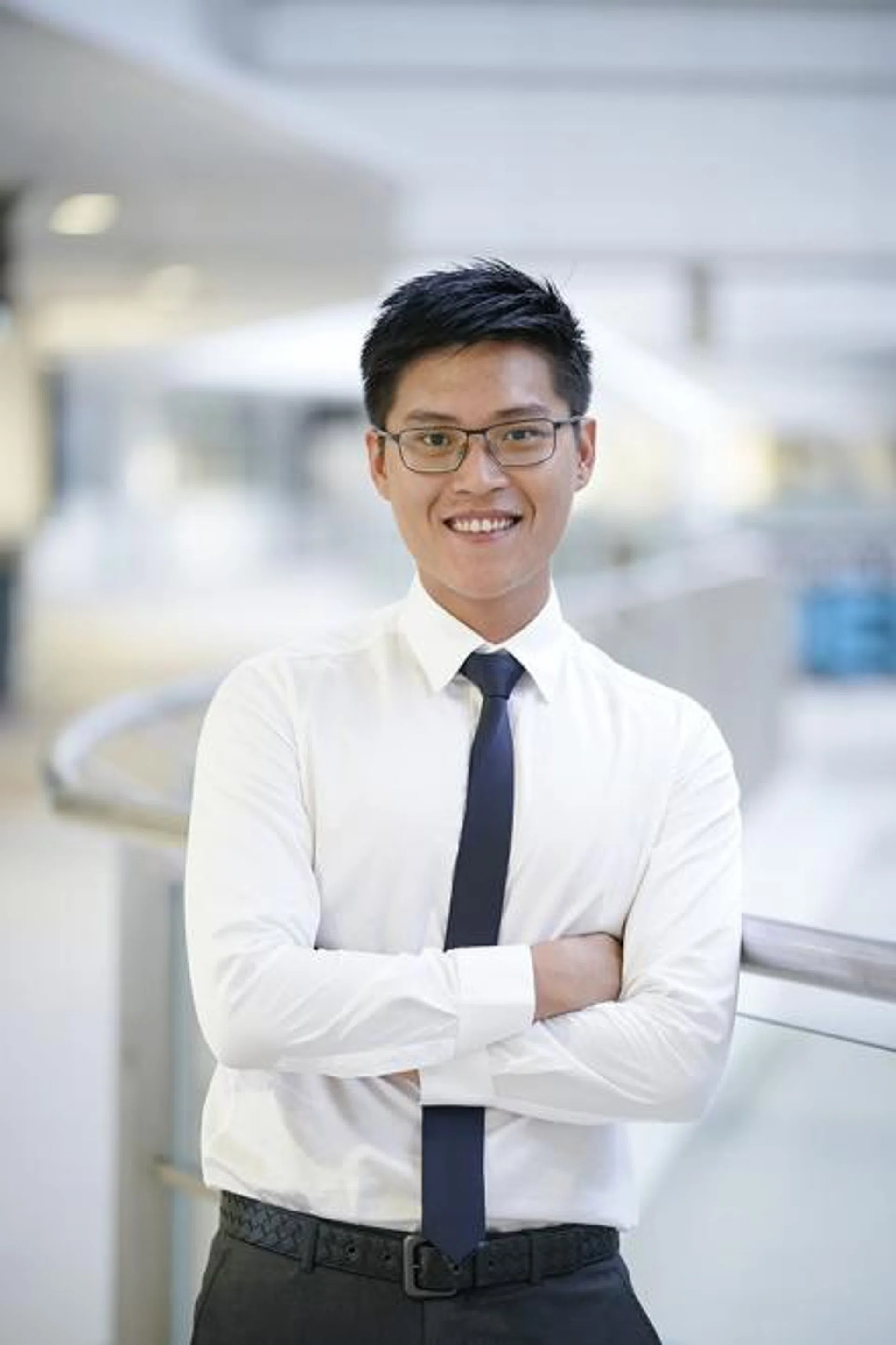 Mr Wong Bing Zhi won a bronze medal at WorldSkills Singapore 2006.