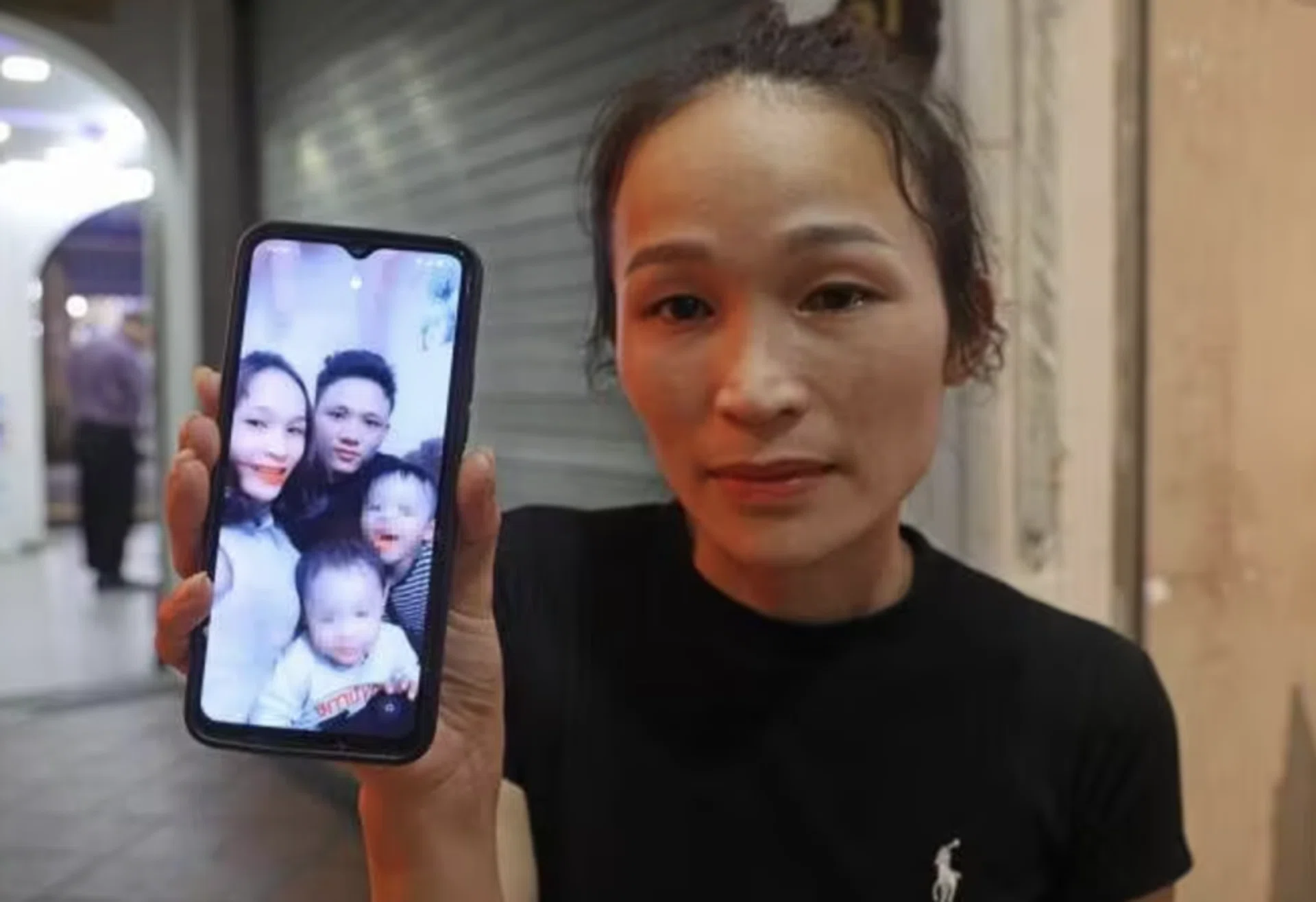 Mr Dao Van Chien's widow Wu Thi Quong.