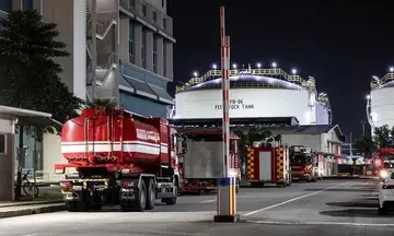 Fire breaks out at battery recycling plant in Tuas