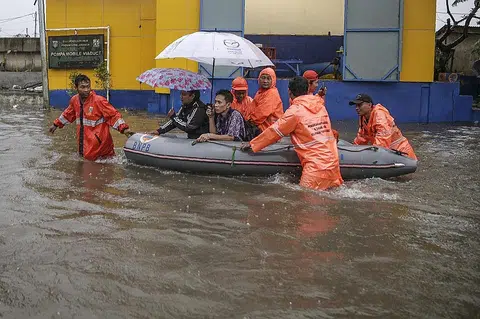 Jakarta hit by floods
