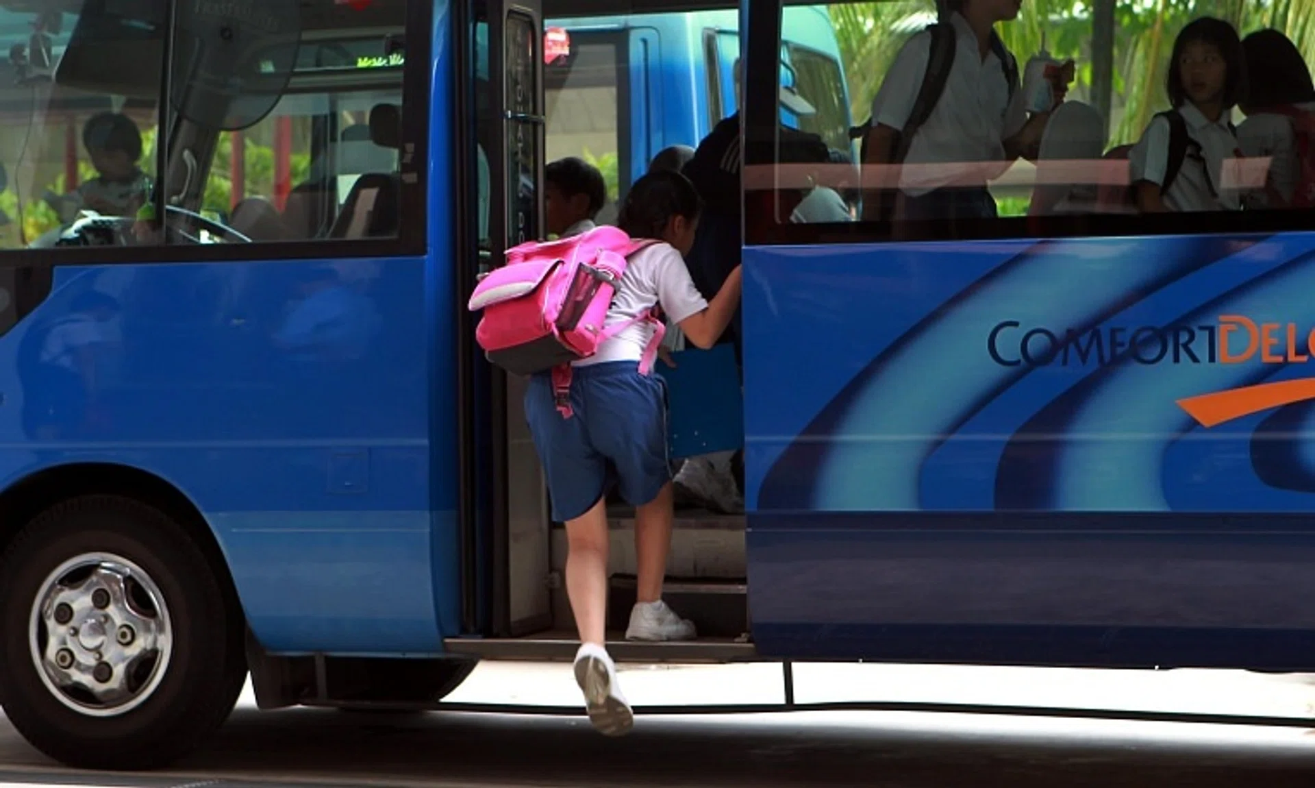 In 2023, MOE said school bus services serve the minority of primary school pupils.