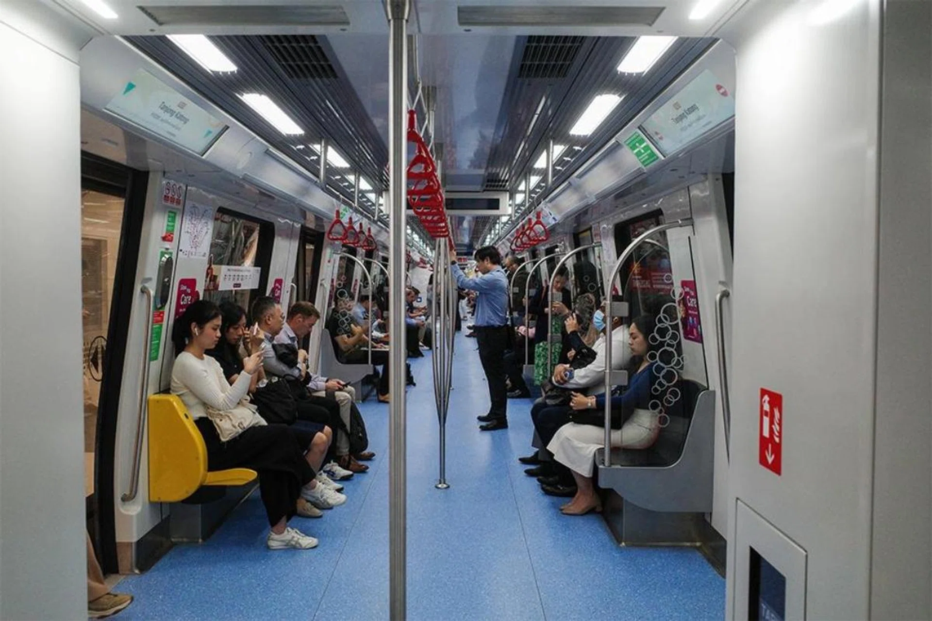 The fault occurred at around 5am when a train broke down at Tanjong Katong station.