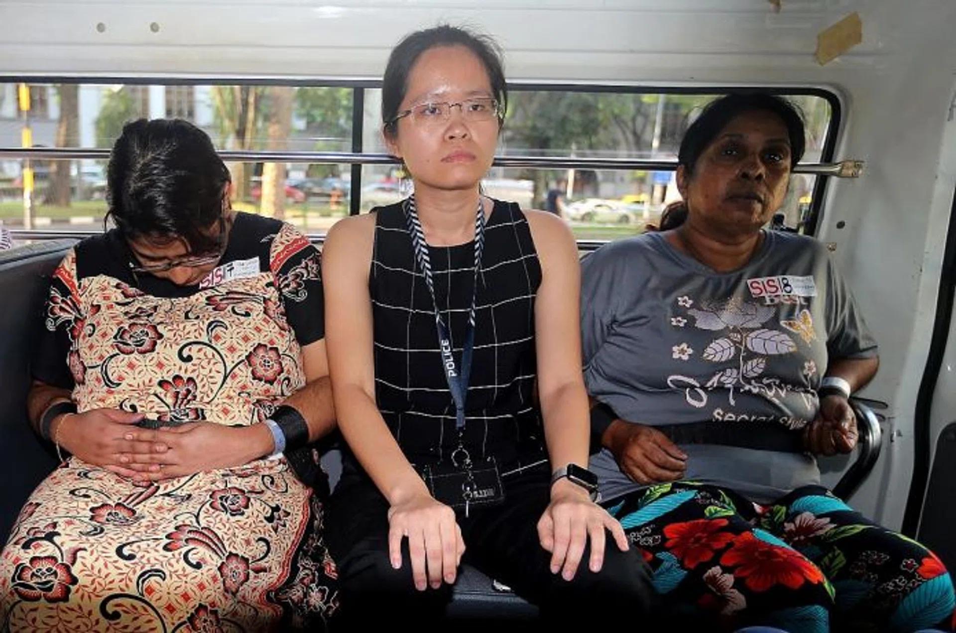ACCUSED: Gaiyathiri Murugayan (left) and Prema Naraynasamy (right) were yesterday charged with murder.