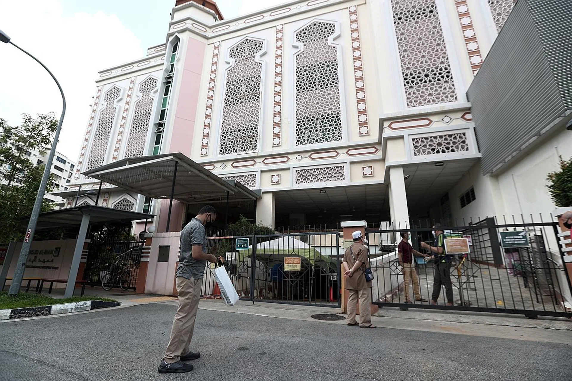 Masjid Al-Iman is one of the four mosques that will be staggering the arrival and departure timings of congregants. 
